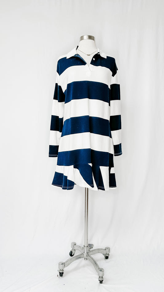 Anthropologie Stellah Polo Stripe Dress (M)