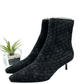 NEW Rag & Bone Black Suede Rio Mid Kitten Heel Boot (9)