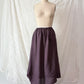 KL Playwear Brown 100% Linen Balloon Maxi Skirt (one size)