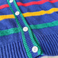 Vintage Robert Scott LTD Embroidered Sailboat Nautical Knit Sweater Vest (M)
