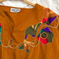 Vintage Amy Vess Gold Embroidered Top (L)