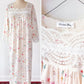 Vintage 90s Christian Dior Floral Prairie Style Nightgown Full Length (M/L)