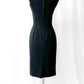 Dolce & Gabbana Timeless Wool and Silk Black Dress (IT 38 or US 2)