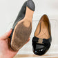 Ferragamo Varina Black Patent Leather Bow Ballet Flats (9 - 9.5)