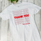 Vintage 90’s Thank You Single Stitch Graphic Tee (S)