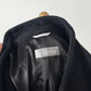 Max Mara Black Wool Long Coat (US 14)