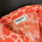 Essentiel Antwerp Salmon Orange / Pink Print Bemerald Cotton Shirt Dress