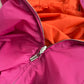 Jil Sander Magenta and Orange Reversible Hooded Wind Breaker Nylon Jacket