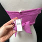 NEW Anthropologie Pink Ruffle Wrap and Tie Tube Top (S)