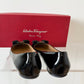 Ferragamo Varina Black Patent Leather Bow Ballet Flats (9 - 9.5)