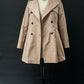 Via Spiga Khaki Brown Hooded Skirted Water Resistant Trench Coat (S)