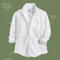 Frank & Eileen Barry Tailored Button Down in Signature Crinkle White Cotton (M)