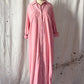 Vintage 90s Eddie Bauer Red Chambray Maxi Shirt Dress (L)