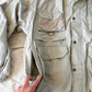 Vintage 90s NEW Eddie Bauer Fishing  Utility Pockets Vest Field Jacket in Birch Khaki