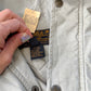 Vintage 90s NEW Eddie Bauer Fishing  Utility Pockets Vest Field Jacket in Birch Khaki