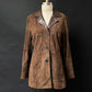 Brooks Brothers Chocolate Brown Suede Leather Blazer Jacket (10)