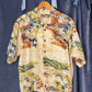 Vintage 00s Tori Richard Hawaiian Scenic Print Button-Up Shirt (men's M)