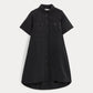 Everlane Day Tripper Black Shirt Dress (XL)
