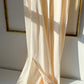 Vintage 80s Komar Cream Slip Dress Full Length (L)
