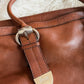 Vintage 00s Gucci Brown Leather Guccissima Signoria Large Tote Bag Shoulder Purse