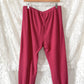 The GREAT Stadium Joggers Sweatpants in Cranberry Red (3 or L)