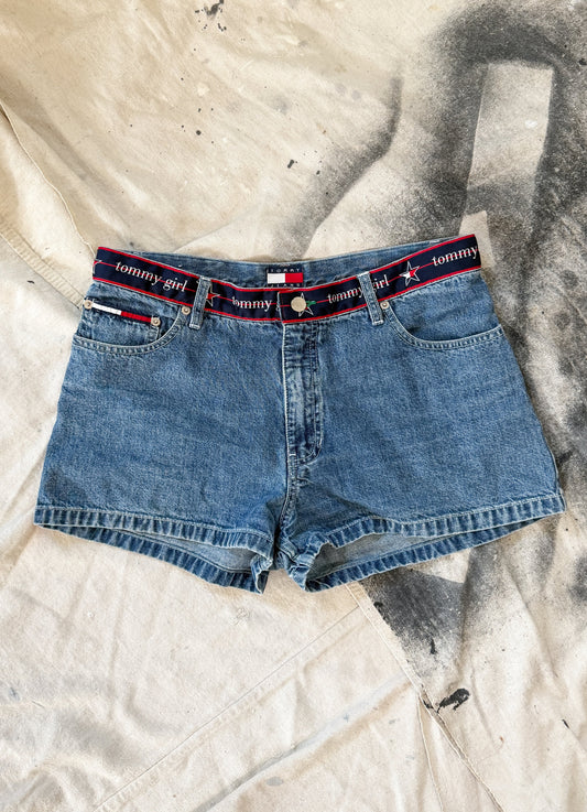 Vintage 00s Tommy Jeans Denim Shorts