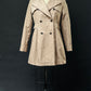 Via Spiga Khaki Brown Hooded Skirted Water Resistant Trench Coat (S)