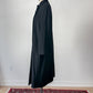 Max Mara Black Wool Long Coat (US 14)