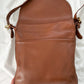Vintage 90s Coach Whitney Bag in British Tan Leather Shoulder Purse # 4115