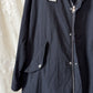 Zadig & Voltaire Black Long Kaze Nylon Parka Jacket
