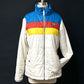 L.L.Bean Mountain Classic Colorblock Puffer Jacket in Marine Blue (L)