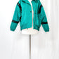 Vintage 80’s Fera Skiwear Bright Teal Coat (10)