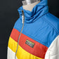 L.L.Bean Mountain Classic Colorblock Puffer Jacket in Marine Blue (L)