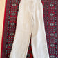 Max Mara Italian Pure Linen Wide Leg Trousers Minimalist Coastal Chic (US 12)