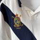 Polo Ralph Lauren Big Pony #2 Sash Polo Shirt White Navy (men's XL)
