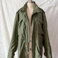 Vintage 70s U.S. Military M-65 Cold Weather Field Jacket OG-107
