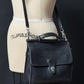 Vintage 2003 Coach Willis Bag #9927 Black Leather Crossbody Satchel Purse