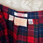Vintage 80s Pendleton Manson Tartan Plaid Wrap Pleat Kilt Skirt