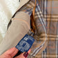 Vintage 90s Burberrys Taupe Khaki  Plaid Lined Field Coat with Hood Made in England