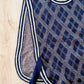 Vintage 70s Loomknits Navy Argyle Tie Sweater Vest