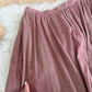 Vintage BIS by Gene Ewing Beverly Hils Paris Pink Mauve Sun Bleach Midi Peasant Skirt