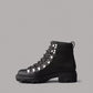 NEW Rag & Bone Black Lace Up Shiloh Hiker Leather Boot size 8.5