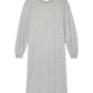 The Great. Light Heather Grey Sweatshirt Dress