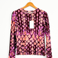 NEW Ulla Johnson Eve Top in Wisteria Purple Pink Tie Dye (S)