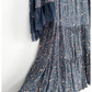 See by Chloe Navy Floral Lace Sleeve Dress (FR 36 or US 4)