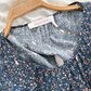 See by Chloe Navy Floral Lace Sleeve Dress (FR 36 or US 4)