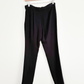 Les Copains Black Tapered Zip Ankle Pants (IT 40 or US 4)