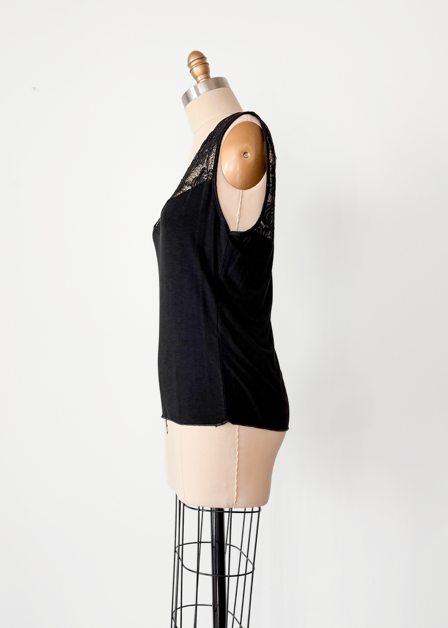 Jaki London Black Layering Vest Camisole Top (L/XL)