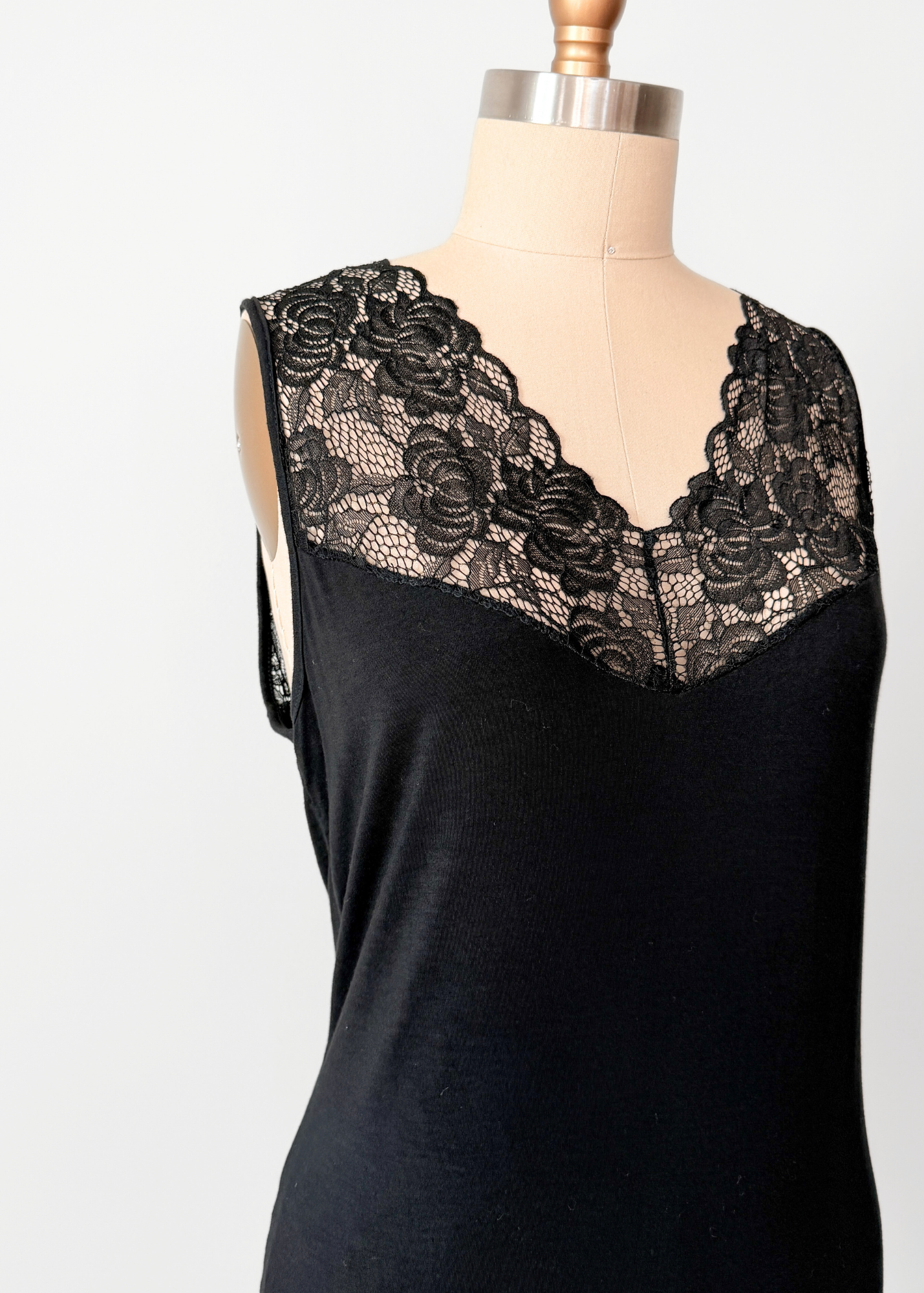 Jaki London Black Layering Vest Camisole Top (L/XL)