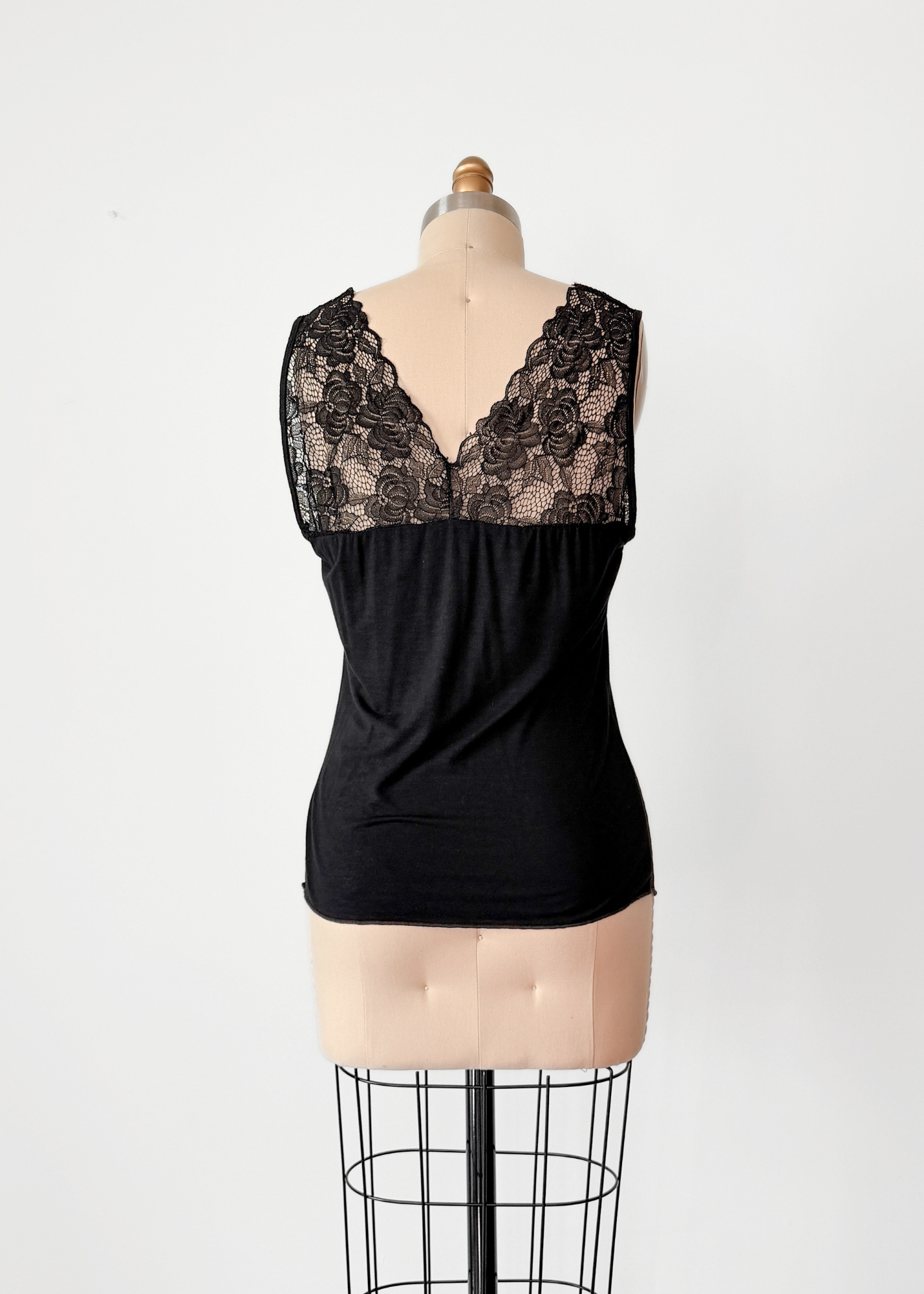 Jaki London Black Layering Vest Camisole Top (L/XL)